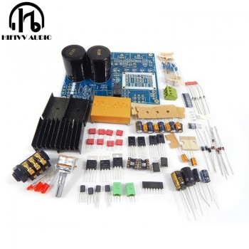 A1 Headphone Amplifier DIY Kit Chassis Amplifier Module Based on Beyerdynamic BD139 BD140   Free shipping