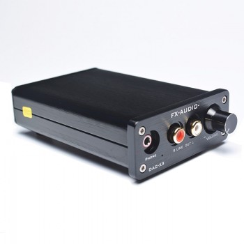 FEIXIANG FX-AUDIO DAC-X3 Fiber Coaxial USB Decoder 24BIT/192Khz USB DAC Headphone 192khz MINI audio amplifiers