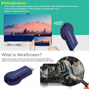 MiraScreen OTA TV Stick Smart TV HD Dongle Wireless dongle Receiver DLNA Airplay Miracast oneanycasting not for Chromecast