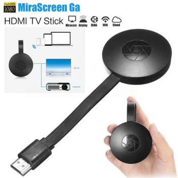 Newest 2nd Generation MiraScreen 1080p Video Resolution TV Stick Wifi Display Dongle Digital HDMI Media Video Streamer