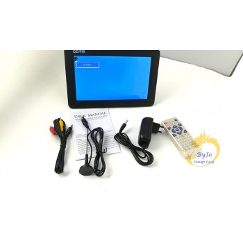 LEADSTAR D7 7 inch led tv digital player DVB-T T2 Analog all in one MINI TV Support USB TF TV programs Car charger gift