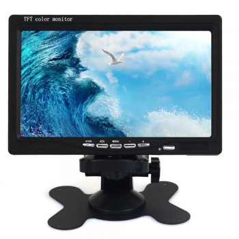 Mini 7 inch TV HD 1024 * 600 TFT LCD Digital and Analog Small TV With HDMI / VGA/AV In amp; Out portable