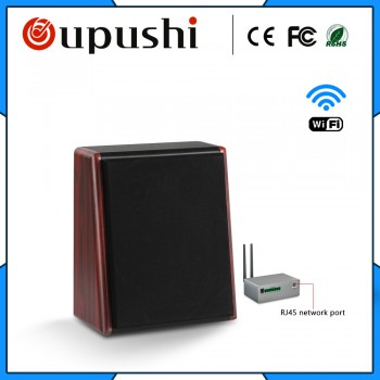 OUPUSHI CL315  20w  WIFI wooden loudspeaker background music wall speaker in living room bedroom home audio system