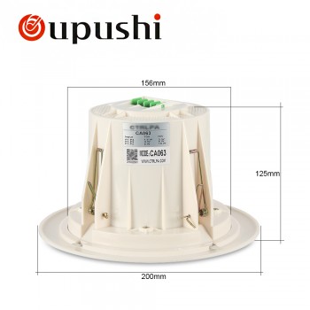 OUPUSHI CA063 high end 6w audio loudspeaker pa system ceiling speaker 100v