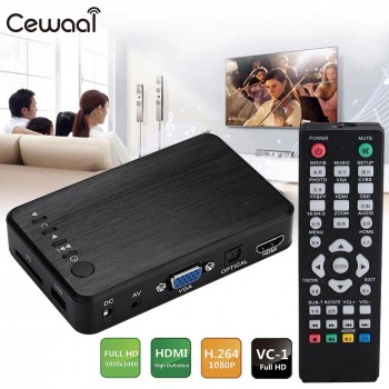 VGA Converter Box External HDD Player Audio MKV TV BOX Output Universal MINI