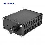 AIYIMA 100W TPA3116 Subwoofer Audio Amplifier TPA3116D2 Mono Digital Power Amplifiers NE5532 OP AMP With Case