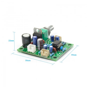 AIYIMA NE5532 Amplifier Preamp Volume Adjustment Board 10 Times Preamplifier Magnification Board DC10-34V Home Amplifier DIY