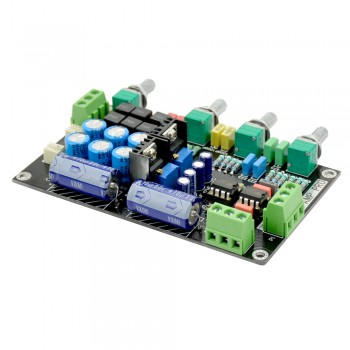 Aiyima NE5532 Tone Preamp Board OP-AMP HIFI Amplifier Preamplifier Volume Tone Control Board