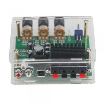 GHXAMP TPA3116D2 80W*2 Stereo Amplifier Audio Board TPA3116 Digital Amplifier Sound Preamplifier Tone High Power DC12-24V 1PC