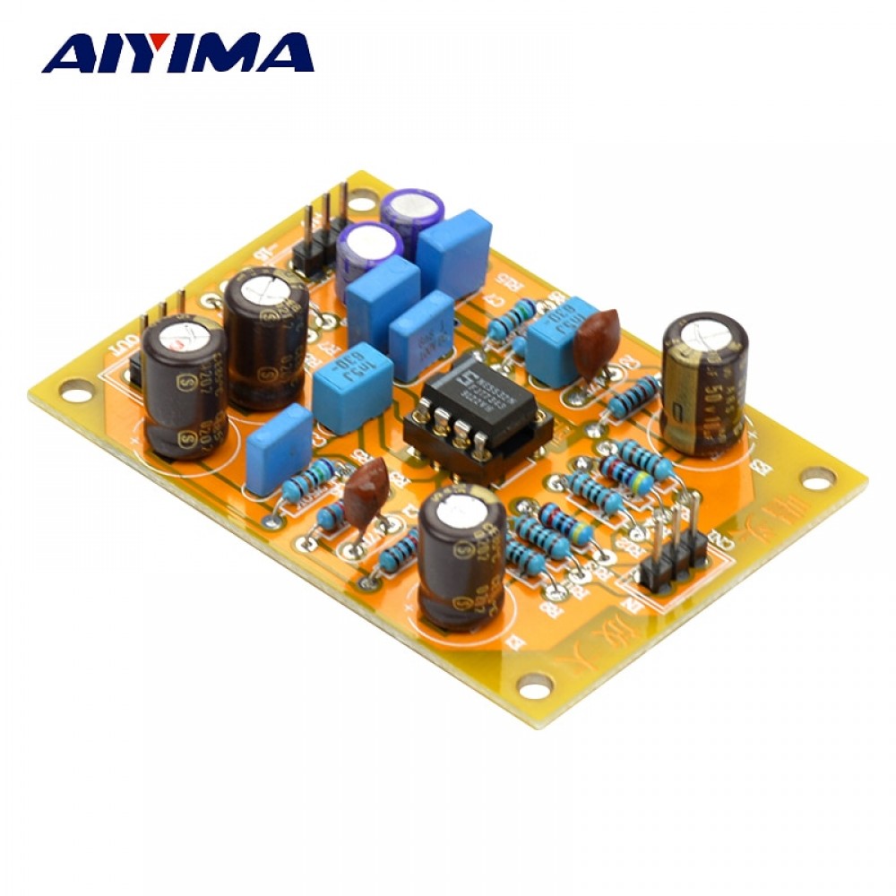 Aiyima Hifi Stereo MM Phono RIAA Amplifier NE5532 DIY Preamplifier Audio Board