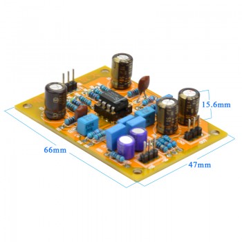 Aiyima Hifi Stereo MM Phono RIAA Amplifier NE5532 DIY Preamplifier Audio Board