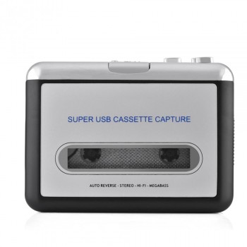 VBESLIFE USB Cassette Tape to PC MP3 CD Switcher Converter Capture Audio Music Player with Headphones 2018 new