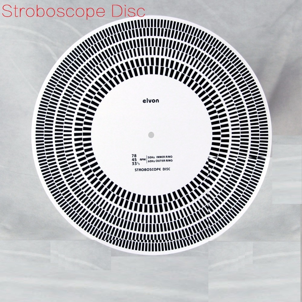 Vinyl Gauge Profesional Turntable Stroboscope Disc Distance Detection