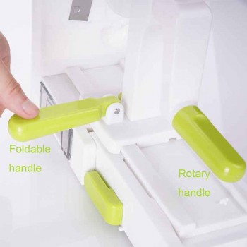 Folding 5 Blade Vegetable Spiralizer Veggie Pasta amp; Spaghetti Vegetable Spiral Slicer Carrot Zucchini Noodler Maker Zoodle Maker