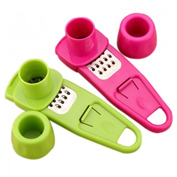 Garlic Presses+peeler Garlic Presses Kitchen Gadgets Chopper Cutter Garlic Grinding Kitchen Hand Tool