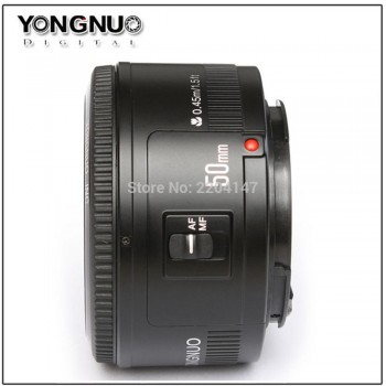 YONGNUO Lens YN50mm f1.8 YN EF 50mm f/1.8 AF Lens YN50 Aperture Auto Focus for Canon EOS 60D 70D 5D2 5D3 600d Canon DSLR Cameras