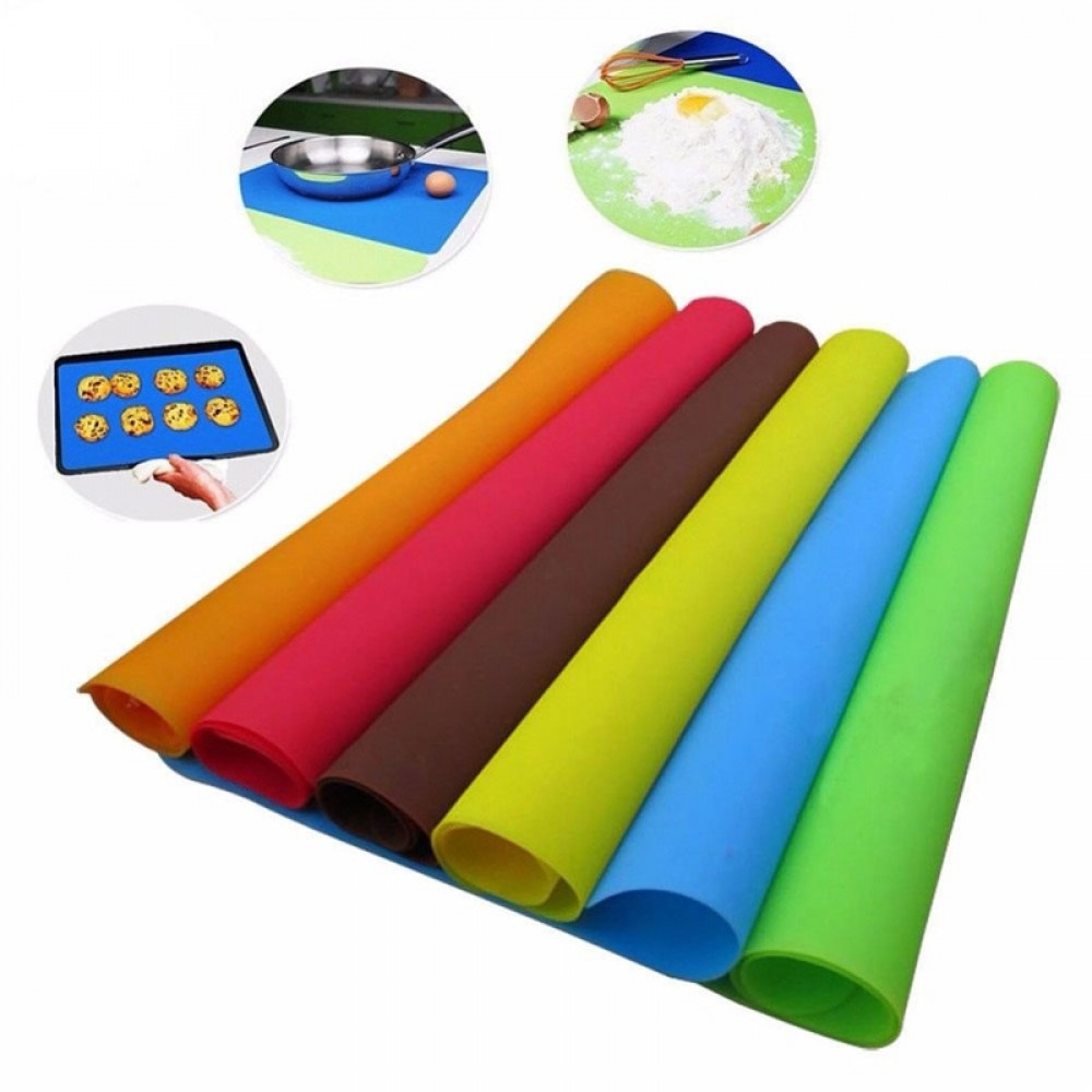 LINSBAYWU 40x30cm Silicone Mats Baking Liner Best Silicone Oven Mat Heat Insulation Pad Bakeware Kid Table Mat Hot Sale