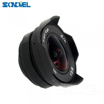 8mm F3.8 Fish-eye CCTV Lens Manual Wide Angle Fisheye Lens Focal length Fish eye Lens Suit For Canon EOS M M2 M3 M5 M6 M10