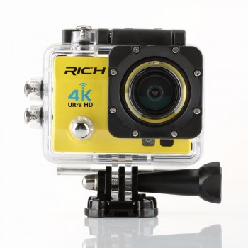 RICH Q5H pro Action camera Ultra HD 4 K WiFi Full 1080 P 60fps Diving underwater go waterproof Helmet Cam Sports action Cameras