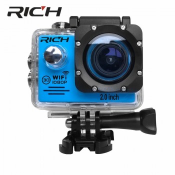 2018 new Action camera Full HD 1080P 30FPS gopro hero 4 Stlye Novatek96655 Wifi waterproof 30m Diving outdoor Sport camera