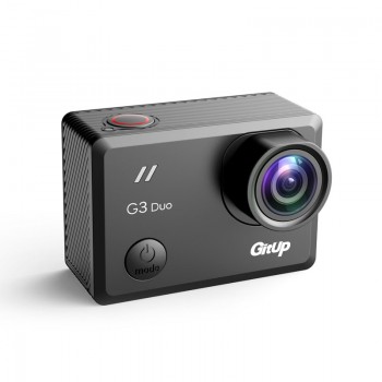 Gitup Git3 G3 Duo Dual Camera Pro Packing 2K HD WiFi Waterproof Action Cam 2.0 LCD Touch Screen 90 Degree with Remote GPS Mic