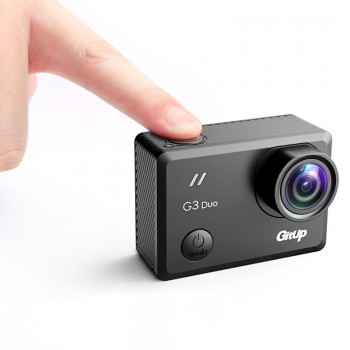 Gitup Git3 G3 Duo Dual Camera Pro Packing 2K HD WiFi Waterproof Action Cam 2.0 LCD Touch Screen 90 Degree with Remote GPS Mic