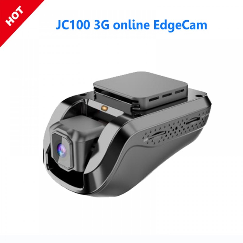 JC100 1080P 3G Smart Car Edgecam with Android 5.1 System Conclude GPS Tracking Live Video Recorder Monitored by Free PC amp; Mobile