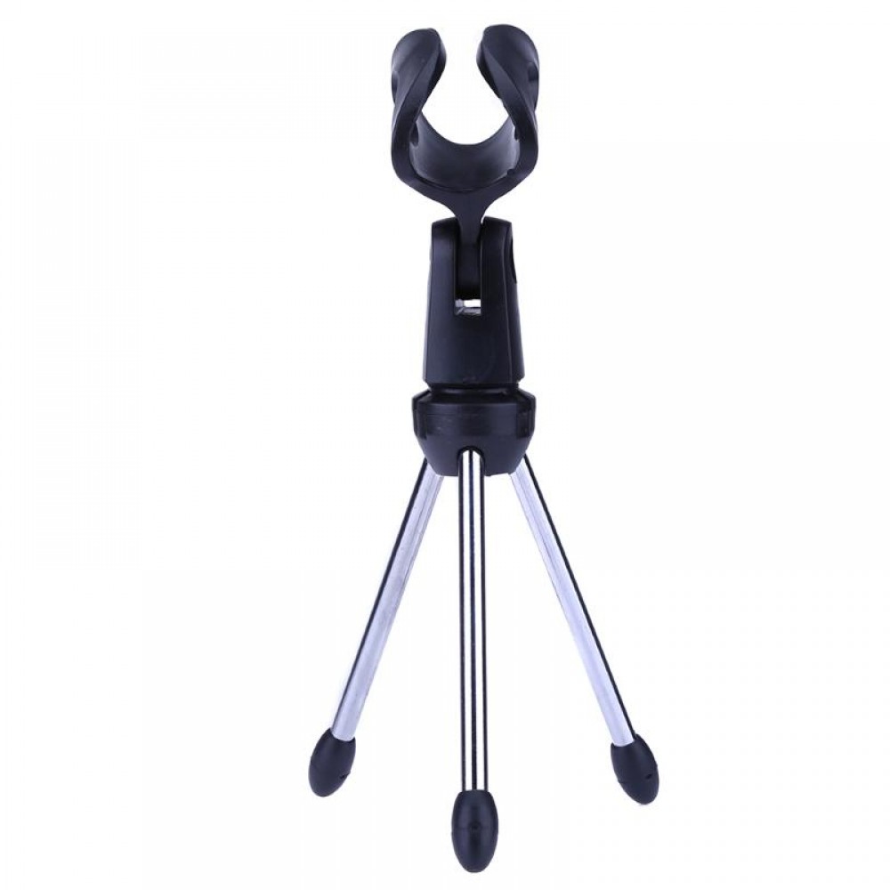 Mini Lightweight microfone holder Foldable Desktop Tripod Microphone Mound Holder Mic Stand Adjustable Microphones Tripods