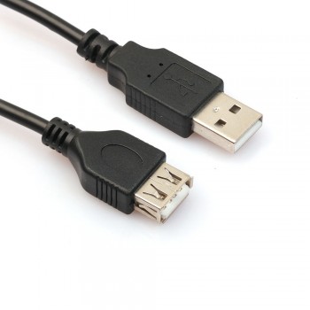 vovotrade 2ft/60cm Black USB Male to A Female Extension Extender Data M/F Adapter Cable Factory Price Drop Shipping