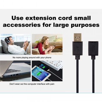 USB Cable Extension USB Extension 10M 2.0 Cable Super Fast Digital Data 3M 5m Data Sync Transfer For Laptop digital dictiona