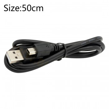 Marsnaska 50cm Mini USB 2.0 A Male to Mini 5 Pin B Charge Data Cable Adapter For MP3 Mp4 Player Digital Camera phone