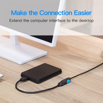 Vention Extension Cable USB 3.0 Cable Flat Male to Female Data Cable USB 3.0 Extender Cord for Computer USB Extension Cable