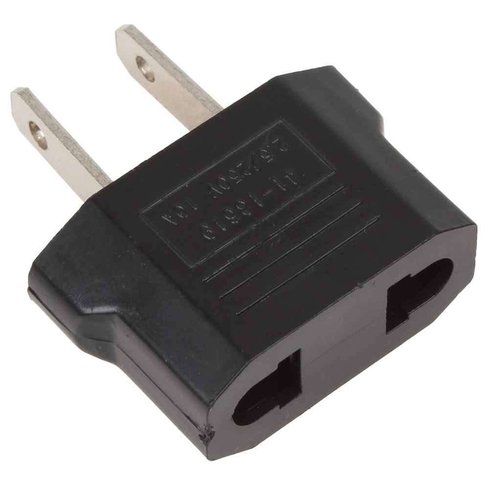 5pcs Cheap Black US Travel Plug Adapter