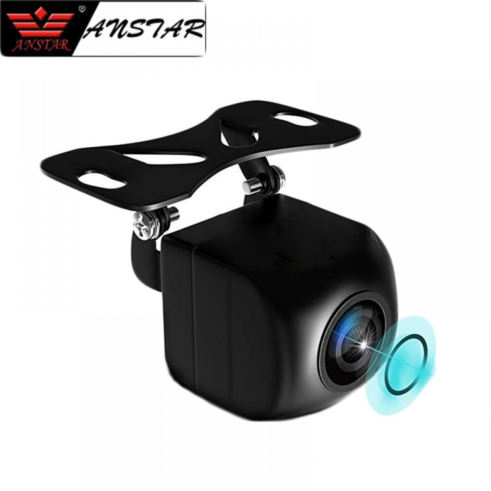 ANSTAR Night Vision Rear View Camera Fish Eye Wide Angle Lens Waterproof Backup Camera 5 Pin For Android Mirror Parking Dash Cam