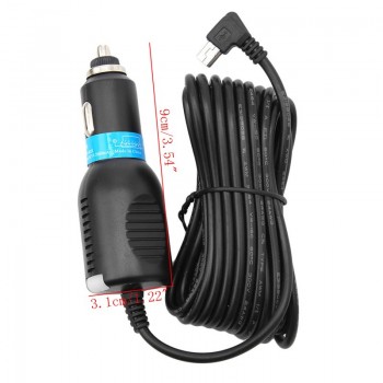 Free shipping New Hot 1 Pc Mini USB DC 5V 2000mA Auto Car Power Charger Adapter Cable Cord For GPS Car Camera 3.5m