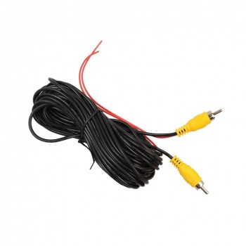 Reverse Rear View Parking Camera Video RCA Extension Cable Car Wire, 10 m