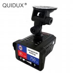 QUIDUX 2 In 1 Radar DVR 2.7LCD Russian/English Voice Speed Car DVR Camera Radar Detector Speed Combo Alarm for car Anti Radar