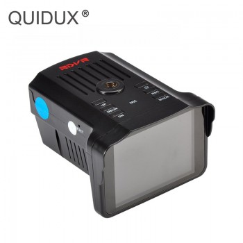 QUIDUX 2 In 1 Radar DVR 2.7LCD Russian/English Voice Speed Car DVR Camera Radar Detector Speed Combo Alarm for car Anti Radar