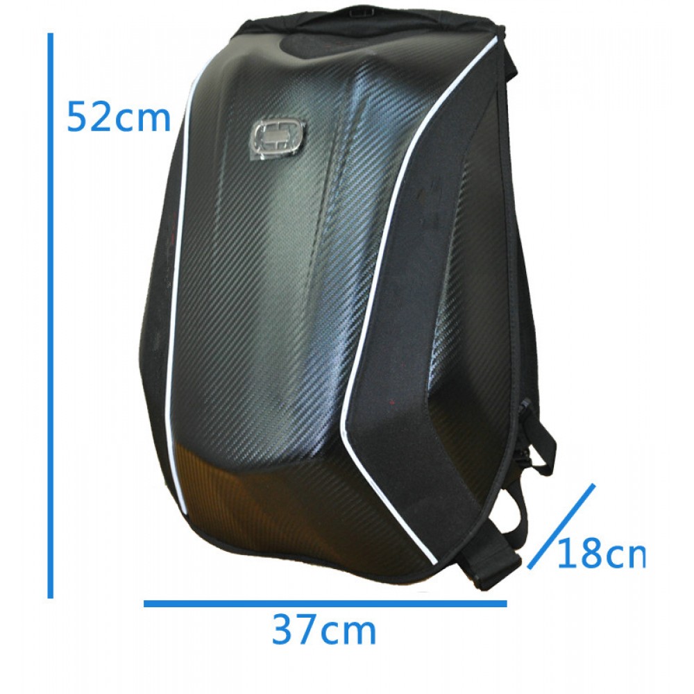 2018 New Arrivals OGIO Mach 5 Knight Backpack Waterproof Motocross backpack computer bag carbon fiber Hard shell backpack