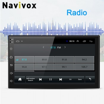 Navivox 2 Din Android Car Radio 7 Universal Car DVD GPS Player Android 8.1 Go Multimedia Navigation For Nissan Honda Toyota BYD