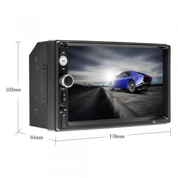 Podofo 2 din car radio 7 MP5 Player Touch Screen Digital Display Bluetooth Multimedia USB/DVR/FM/mirror link 2din Autoradio