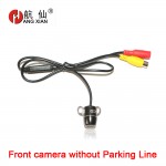 2018 HD CCD universal front camera without parking line car front view camera parking camera with 170 wide angle