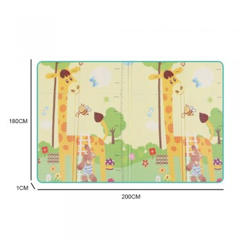 180cm*200cm Infant Baby Foldable Play Double-sided Mat Thickened Home Baby Room Splicing Child Climbing Mat