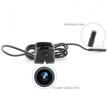 GreenYi 4 Layer Glass Lens Vehicle Night Vision Reverse Backup Camera Car CCD Rear View Camera For Car DVD Parking Monitor