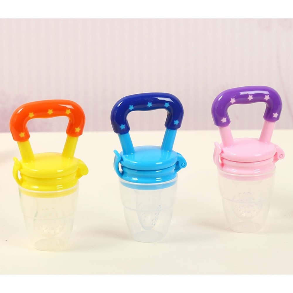 1PC Baby Kids Milk Fruit Bite Feeding Safe Pacifier Tool Infant Teether Nipple AU Oral Care Fun Toys