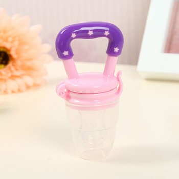 1PC Baby Kids Milk Fruit Bite Feeding Safe Pacifier Tool Infant Teether Nipple AU Oral Care Fun Toys