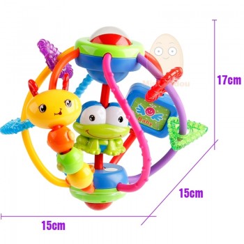 Baby Toys 0-12 Months Rattle Multifunctional Slide Activity Ball Educational Tactile Senses Grasping Baby Development toy