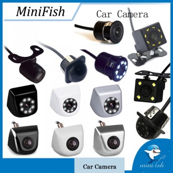 Universal Backup Parking Camera 8 LED Night Vision Waterproof 170 Wide Angle HD Video Car Rear View Camera