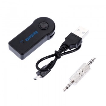 Rovtop Mini 3.5MM Jack AUX Audio MP3 Music Bluetooth Receiver Car Kit Wireless Handsfree Speaker Headphone Adapter for iphone Z2