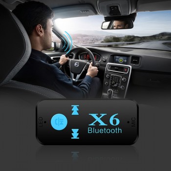 Rovtop 3.5mm Jack Bluetooth Aux Receiver Audio Auto Speakers Headphone Adapter Car MP3 Music Handsfree Bluetooth Car Kit Z2